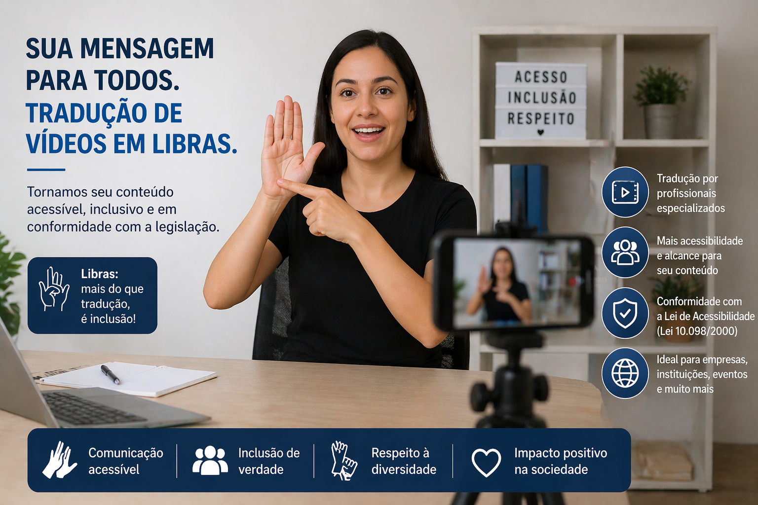 Tradução de Vídeos